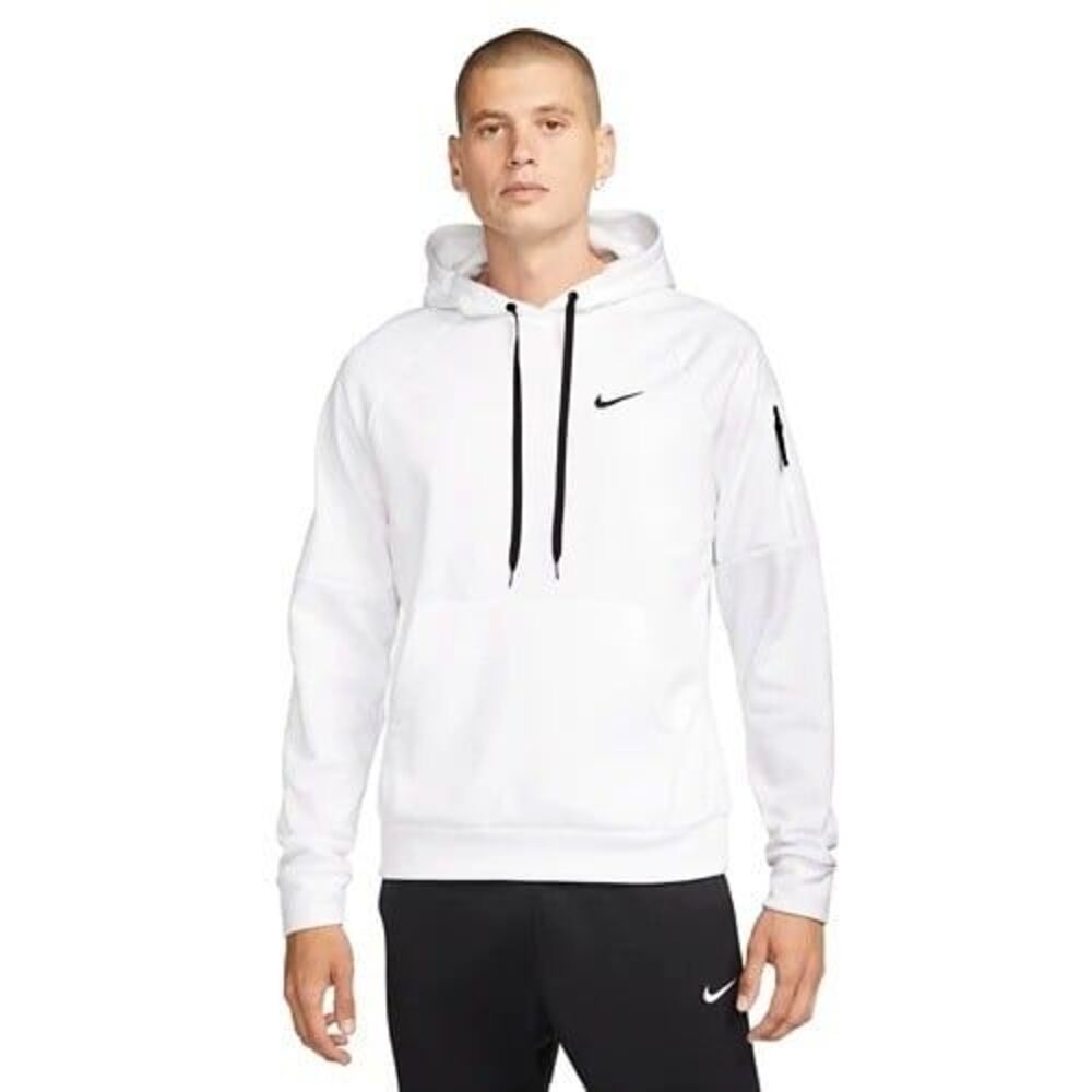 Nike Men's Therma Pullover Fitness Hoodie (white). L - DQ4834-100